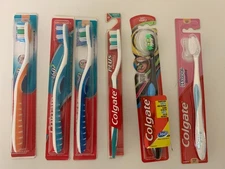 4 Colgate 360,  1 Colgate Plus, 1 Wave Sensitive - Six Total