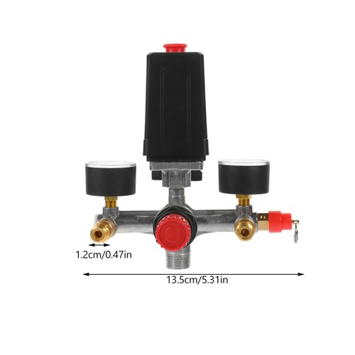 Pressure Switch Bracket Single-hole Reducing Valve with Barometers - Picture 7 of 12