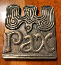 Wild Goose Studio Dove of Peace Bronze Plaque Celtic Craft Ireland Great Gift