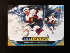 2024-25 Upper Deck Series 2 UD Canvas Shane Pinto #C177 Ottawa Senators