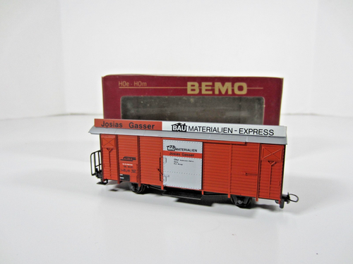 Bemo 2266 121 RhB Closed Freight Wagon