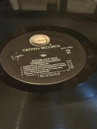 XTC – Black Sea - Vinyl LP Geffen Virgin GHS4035 (1985 reissue) Excellent - Picture 9 of 9