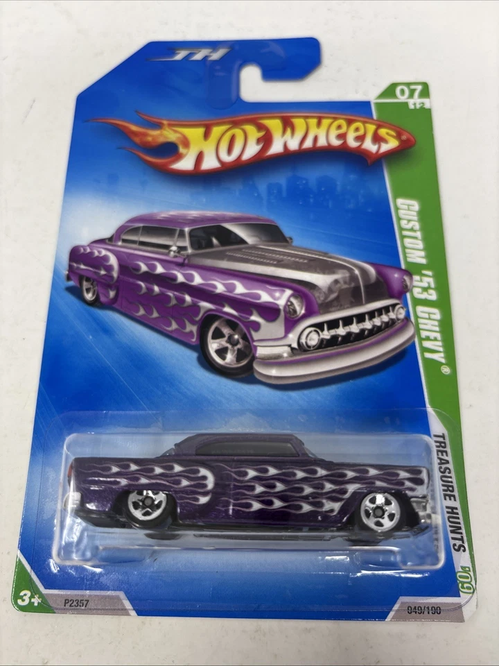 Chevy #49/190 púrpura Hot Wheels Treasure Hunts '09 personalizado '53 nuevo Foto 2 de 4