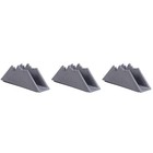 3 pcs Napkin Rack Decorative Storage Shelf Household Storage Bracket