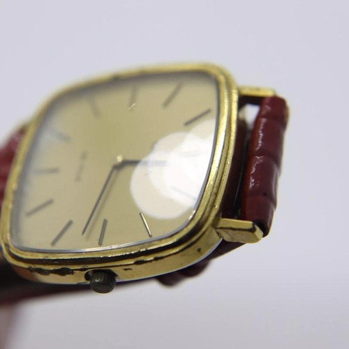 Omega Deville Watch Men's Manual 30mm Square Vintage Gold Swiss Made - Picture 16 of 19