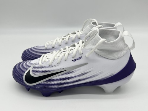 Nike Zoom Air Vapor Pro 1 TB Men's Size 8 Football Cleat Purple White HM8850-101 - Picture 2 of 9