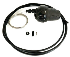 Shimano Nexus 8 Gang Drehgriffschalter inkl. Schaltzug+Hülle SL-C6000 Schwarz