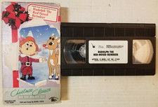 📼 VINTAGE 📼 Rudolph The Red-Nosed Reindeer 📼 (VHS, 1992) 📼 TESTED 📼