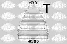 SASIC Faltenbalgsatz Antriebswelle 1904016 für PEUGEOT RENAULT C8 807 ESPACE JK0