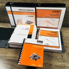 Case 780C Ck Tractor Loader Backhoe Service Parts Operators Manual Catalog Set