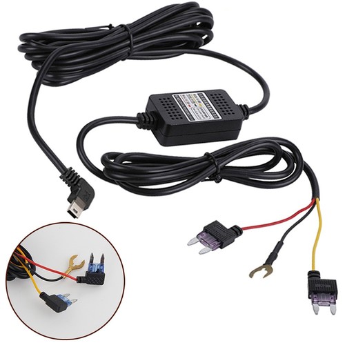 Kit de cable duro USB para automóvil cargador de caja para cámara de tablero DVR instalación rápida - Imagen 2 de 10
