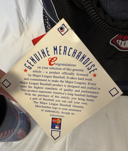 Cleveland Indians Pkg mit Lg. Rolling Cooler, 3 Souvenir Tassen & Banner Chief Wahoo - Bild 5 von 15