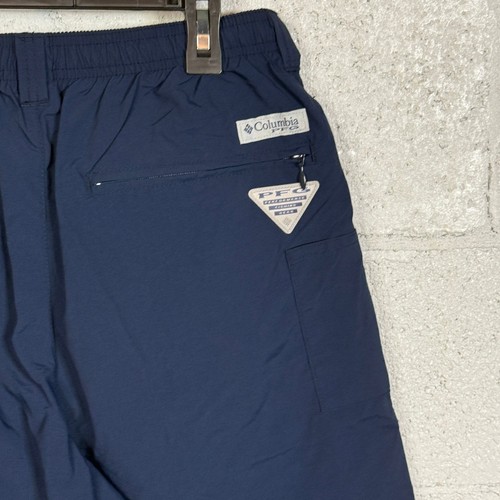Columbia Men's 8" Back Cast III Upf 50 Water Short Collegiate Navy Small - Picture 6 of 8