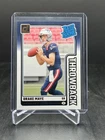 2024 Panini Donruss Football Drake Maye RC Rated Rookie Throwback #49