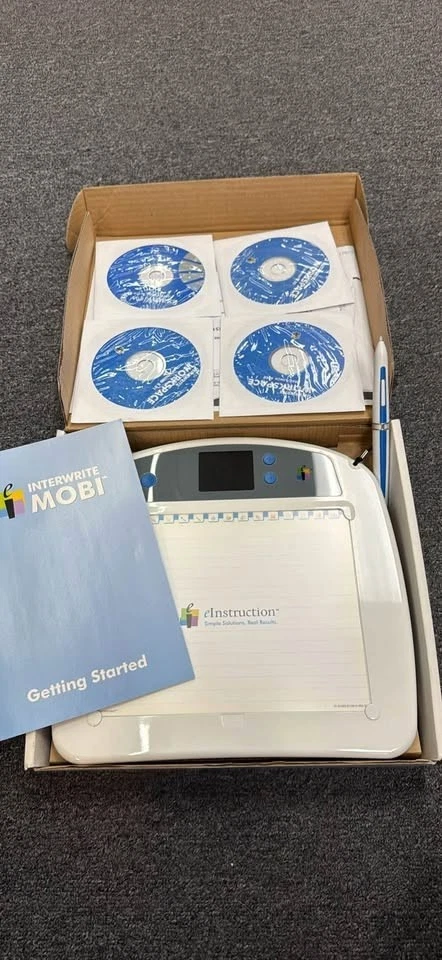 eInstruction IP501 Interwrite MOBI Digitizer Tablet Pad with USB & Pen Stylus - Image 2 of 3