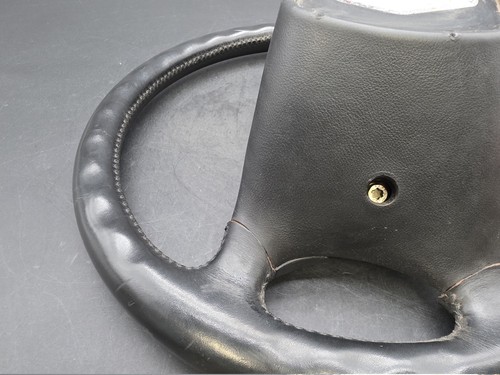 Volante manual de cuero negro usado OEM 90-94 Porsche 911 964 - Imagen 15 de 17