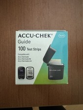 Accu-Chek Guide 100 Test Strips Free Shipping Exp 8/26