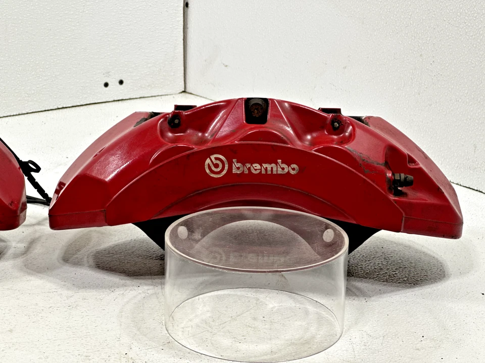 Juego de pinzas de freno delanteras izquierda y derecha 14-19 LR RANGE ROVER SPORT L494 BREMBO OEM Foto 4 de 4