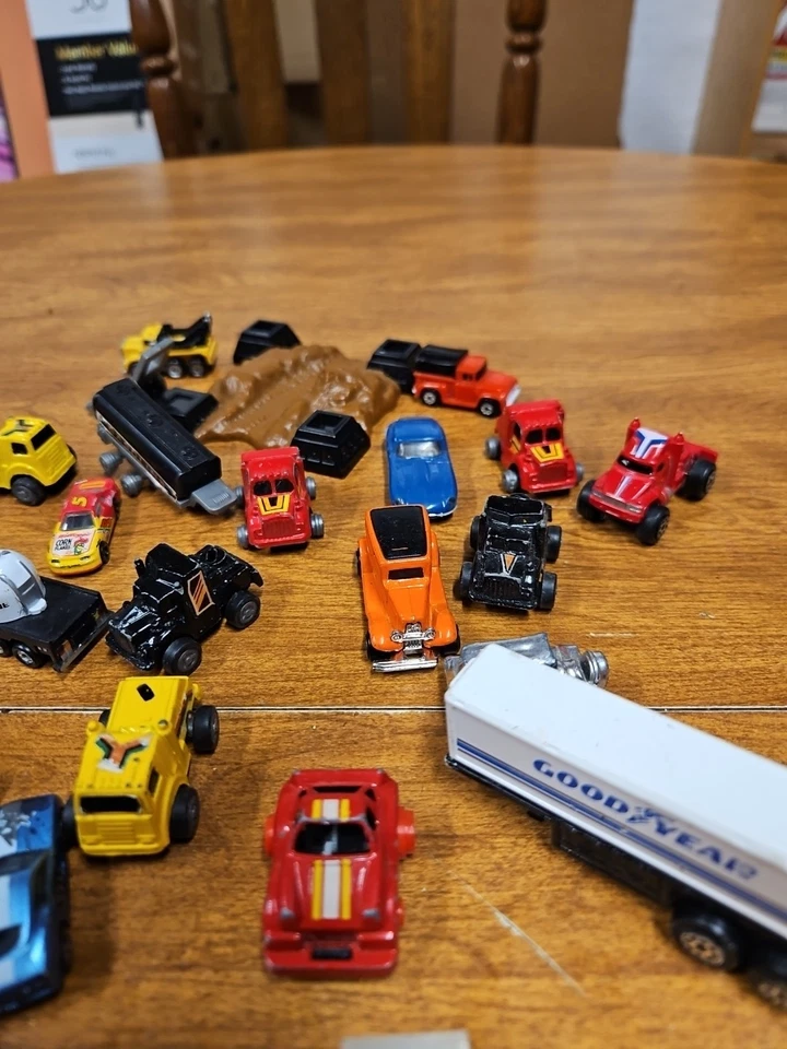 Micro Machines Mini Toy Cars Trucks Mixed Lot Assorted 33 Piece Bundle Racing - Image 2 of 3
