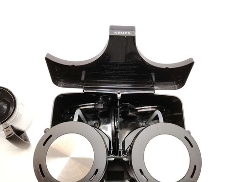 Krups Duothek KM8508 1 l Kaffeemaschine, schwarz, 2200 W, Glas B-WARE - Bild 6 von 10