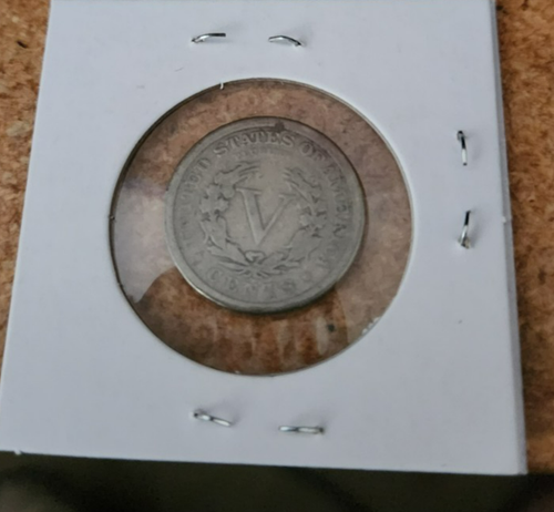 One 1893 + one 1896 circulated v nickel - Picture 2 of 4
