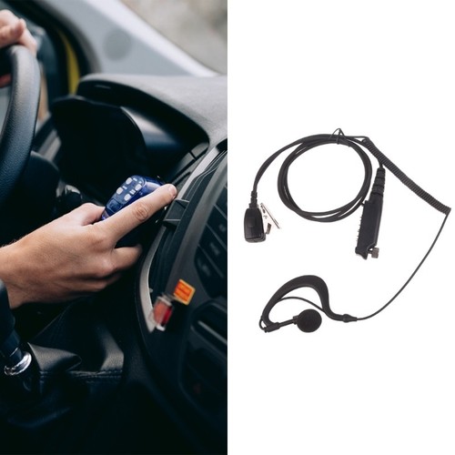 Clear Sound Curved Earpiece Headset ABS Earphones for STP9000 STP8000 Radios - Zdjęcie 2 z 8