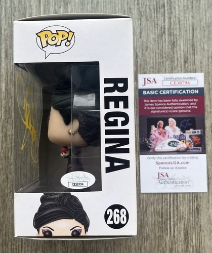 LANA PARRILLA SIGNED ONCE UPON A TIME FUNKO POP FIGURE REGINA w/JSA COA! - Picture 2 of 8