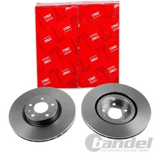 2X TRW BREMSSCHEIBEN 284mm BELÜFTET VORNE PASSEND FÜR ALFA ROMEO 147 156 164 GT