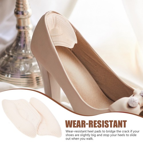 3 Pairs Anti-wear and Stickers Women's Sneaker Heel Pads High Comfort - Picture 9 of 12