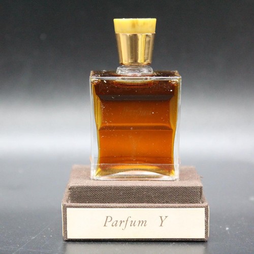VINTAGE YVES SAINT LAURENT Y PARFUM EXTRAIT 1/2 fl oz/15ml Unused with BOX - Picture 2 of 4