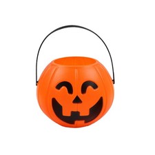 Halloween Portable Pumpkin Buckets%2C Trick Or Treat Candy Jar/Party VintagF R