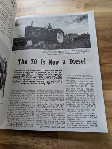 Great John Deere Tractors 1952-1959 Compiled By Alan C. King 1988 40-830 Series - Picture 8 of 10