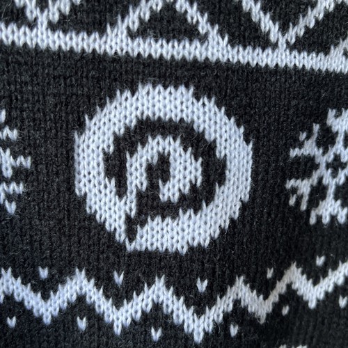 RARO PINTEREST Feo Navidad Suéter Influencer NAVIDAD Jersey Redes Sociales XS - Imagen 9 de 9