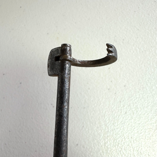 Antigua herramienta dental victoriana del siglo XIX extractor de llaves de dientes con mango de madera dura exótica - Imagen 6 de 15