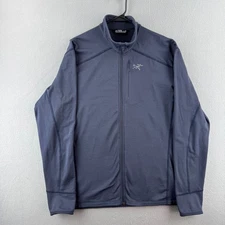 Arcteryx Delta Jacket Mens Large Lare Thermal Poloartec Grid Fleece Full Zip