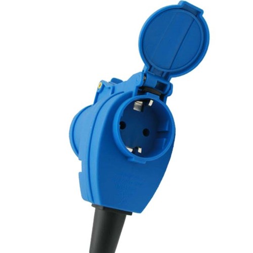 CEE Winkelkupplung Winkelstecker Wohnwagen Wohnmobil 220V Steckdose 3x 2,5 mm² - Bild 4 von 5