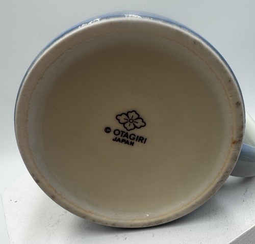 Vintage Otagiri Steingut Becher Fliegende Gänse handbemalt Made in Japan - Bild 2 von 6
