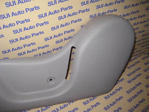 Bisel de acabado de plástico lateral asiento de conductor Toyota Tacoma LH 2001-04 gris claro - Imagen 3 de 10