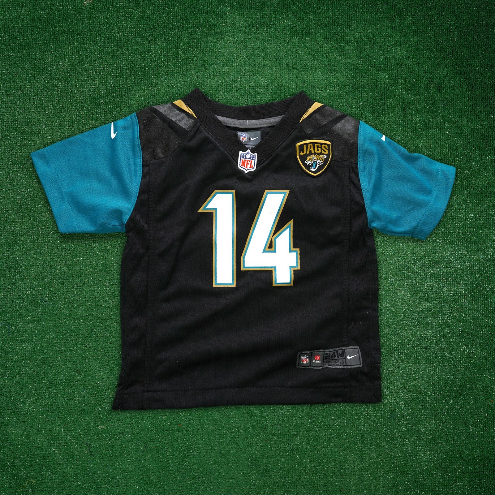Джастин Блэкмон, Nike Jacksonville Jaguars, Детская игровая майка Nike Black Alt