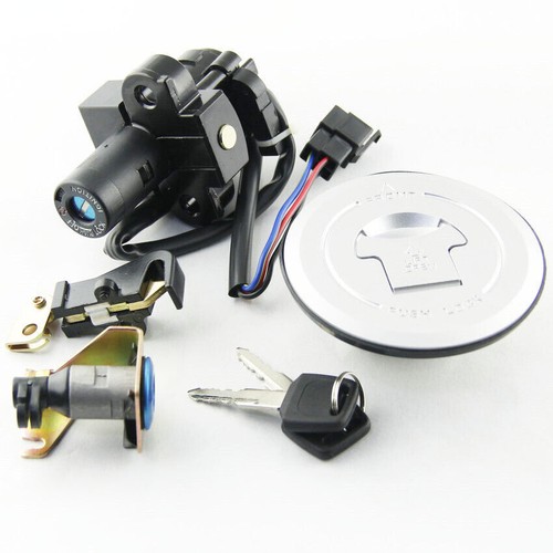 Ignition Key Switch Lock Set for Honda VTR1000F Superhawk 1998-2000 Firestorm - Picture 3 of 6