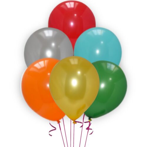 20X Chrom, Metallic, Uni Latex Helium Qualität Luftballons Party Deko BalUK - Bild 54 von 74