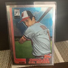2001 Topps Traded CAL RIPKEN JR Orioles 1982 RC Reprint 98T RC 💫