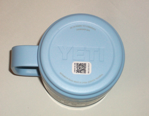 YETI Rambler 10oz (295ml) Thermal Travel Mug in Light Blue - Picture 4 of 6
