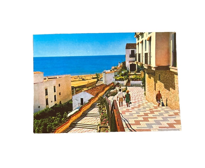 Decent To The Bajondillo Postcard- Torremolinos, Spain