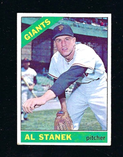 1966 Topps #437 Al Stanek, San Francisco Giants, 6th Series, EX! - Picture 1 of 2