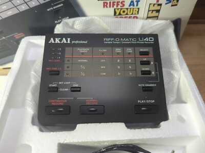 その他 AKAI Professional RIFF-O-MATIC U400 Akai U400 Riff-O-Matic Variable Tempo Phrase Sampler | Reverb