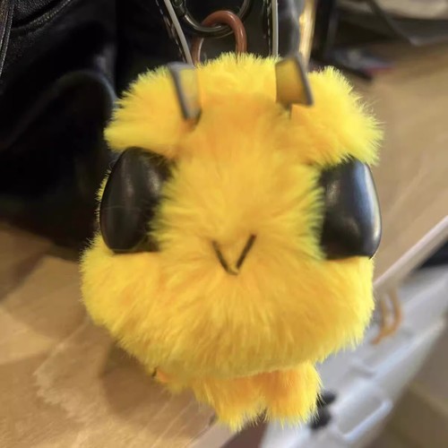 Bee Figure Model Plush Doll Keychain Keyring Bag Pendant Kid Toy Gift Decoration - Picture 6 of 9