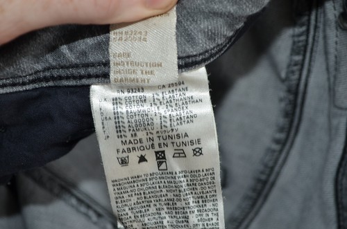 Diesel Nevy Jeans Womens Size 31x32 008YQ Stretch Skinny Gray Wash Low Rise - Picture 6 of 13