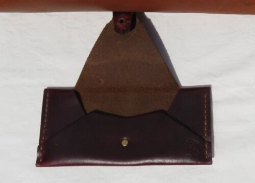 Borsa a tracolla grande $450 OROX Leather Co. Portland O USA marrone borsa Merces - Foto 10 di 10