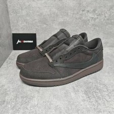 New - Travis Scott x Air Jordan 1 Low OG SP 'Velvet Brown' DM7866-202